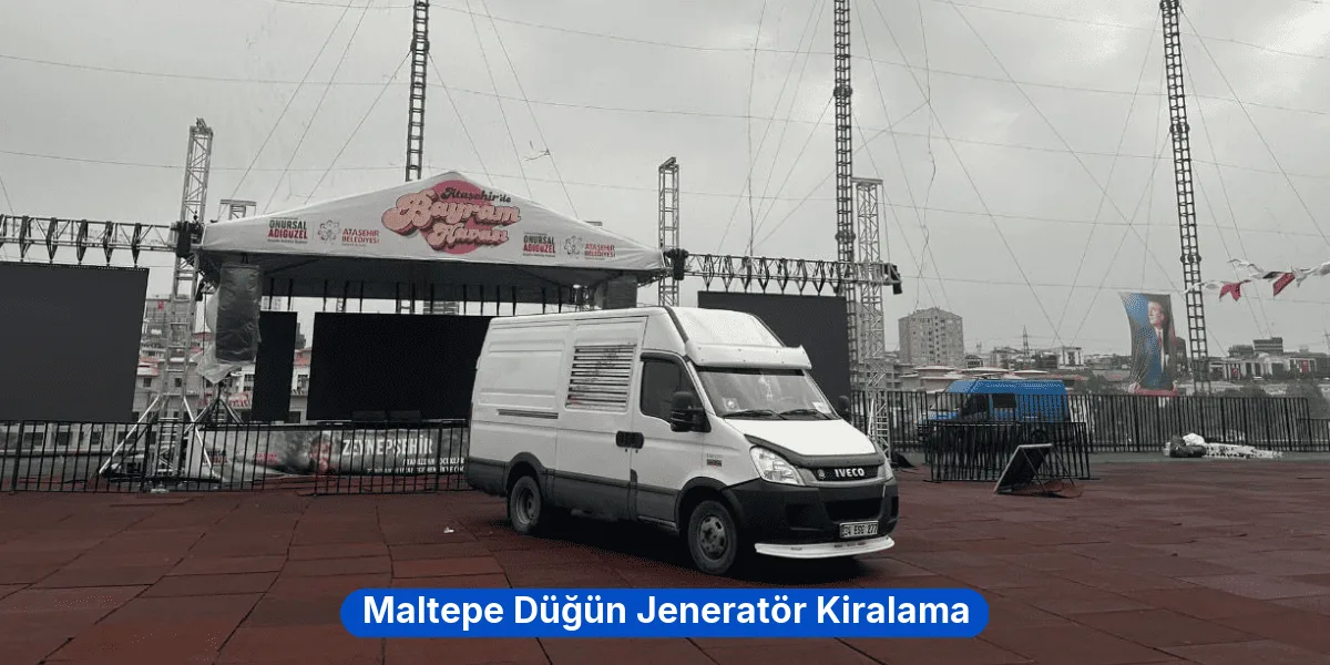 Maltepe Düğün Jeneratör Kiralama